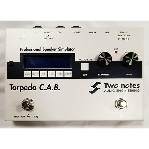 Two Notes Audio Engineering Torpedo C.A.B Effect Processor