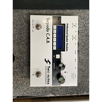 Two Notes AUDIO ENGINEERING Torpedo C.A.B Effect Processor