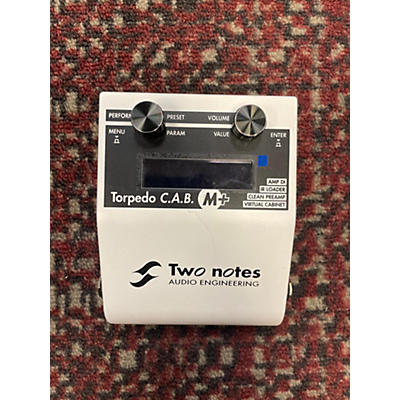 Two Notes Audio Engineering Torpedo C.A.B M+ Bass Effect Pedal