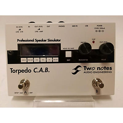 Two Notes AUDIO ENGINEERING Torpedo C.A.B. Effect Processor