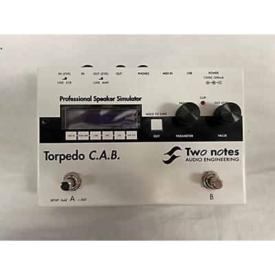 Two Notes AUDIO ENGINEERING Torpedo C.A.B. Effect Processor