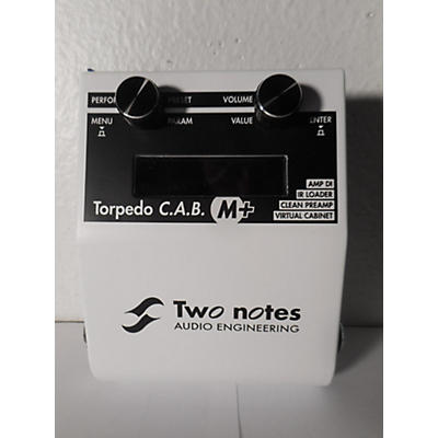 Two Notes Audio Engineering Torpedo C.A.B. M+ Direct Box