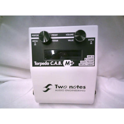 Two Notes Audio Engineering Torpedo C.A.B. M+ Speaker Simulator Direct Box