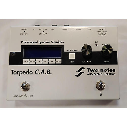 Torpedo C.A.B. Professional Speaker Simulator Multi Effects Processor