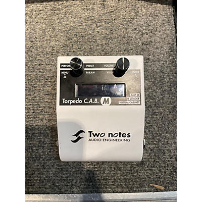 Two Notes Audio Engineering Torpedo C.a.b. M Battery Powered Amp