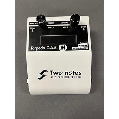 Two Notes Audio Engineering Torpedo C.a.b. M Pedal