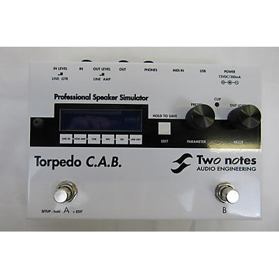 Two Notes AUDIO ENGINEERING Torpedo C.a.b. Multi Effects Processor