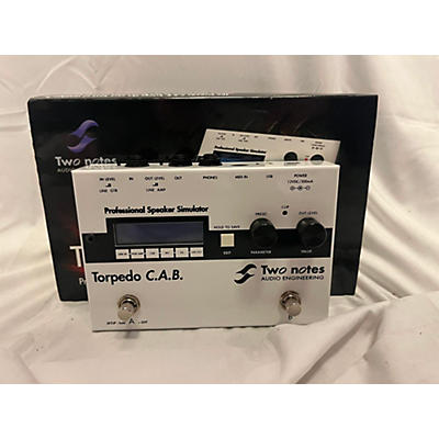 Two Notes Torpedo CAB Effect Processor