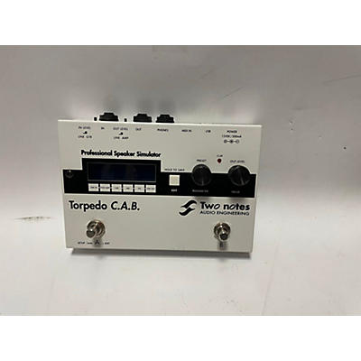 Two Notes AUDIO ENGINEERING Torpedo Cab Effect Processor