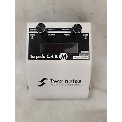 Two Notes AUDIO ENGINEERING Torpedo Cab M Effect Processor