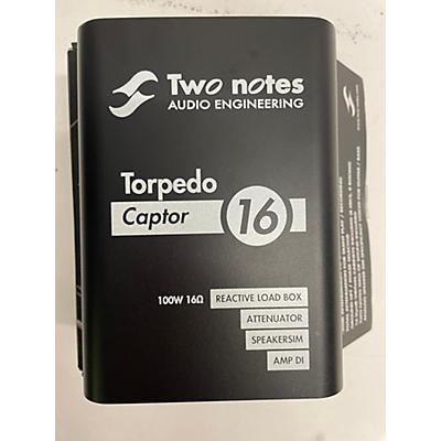 Two Notes AUDIO ENGINEERING Torpedo Captor 16 Direct Box