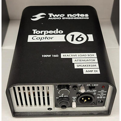 Two Notes AUDIO ENGINEERING Torpedo Captor 16 Pedal