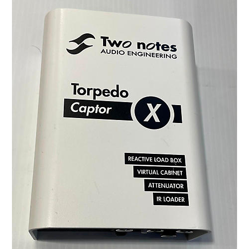 Two Notes AUDIO ENGINEERING Torpedo Captor X Power Attenuator