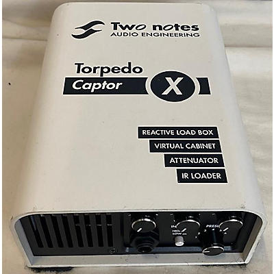 Two Notes Torpedo Captor X Reactive Loadbox Di And Atennuator 16-OHM Power Attenuator