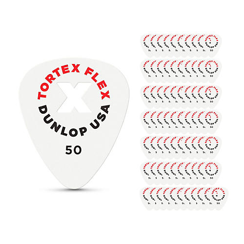 Dunlop Tortex Flex X Pick .50 mm 72 Pack