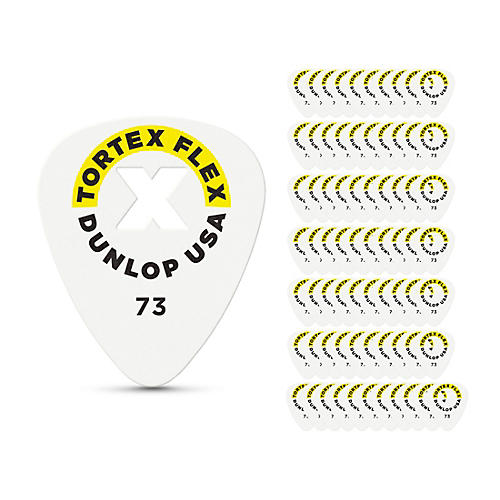 Dunlop Tortex Flex X Pick .73 mm 72 Pack