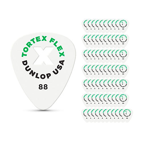 Dunlop Tortex Flex X Pick .88 mm 72 Pack