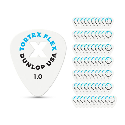 Dunlop Tortex Flex X Pick 1.0 mm 72 Pack