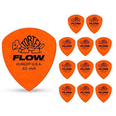 Dunlop Tortex Flow Guitar Picks STD-12/PLYPK