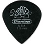 Dunlop Tortex Pitch Black Jazz Guitar Picks 1 Dozen 1.5 mm 12 Pack