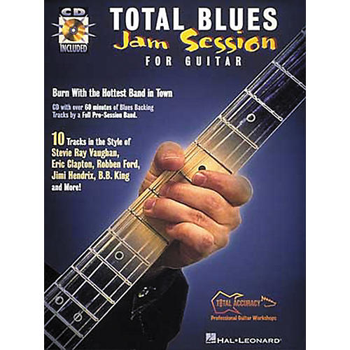 Total Blues Jam Session For Guitar (Book and CD Package)