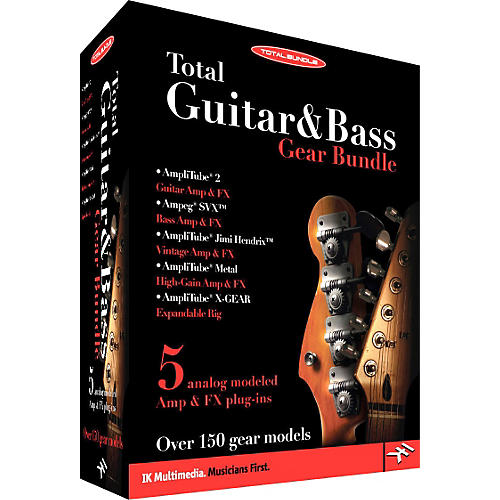 Total Guitar & Bass Gear Bundle Full