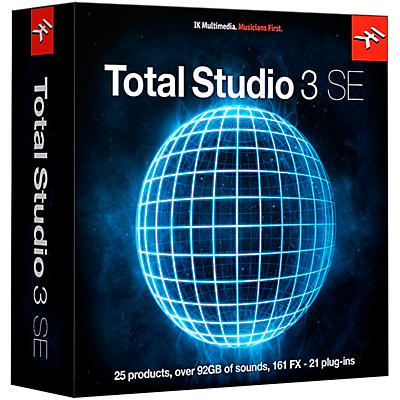 IK Multimedia Total Studio 3 SE Instruments and Effects Bundle Plug-in