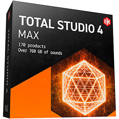 IK Multimedia Total Studio 4 MAX Virtual Instrument Plug-in