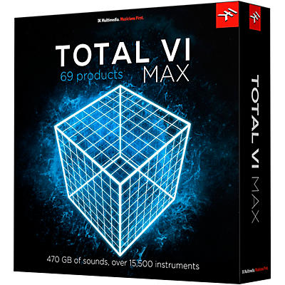 IK Multimedia Total VI MAX Virtual Instrument Collection (Software Download)