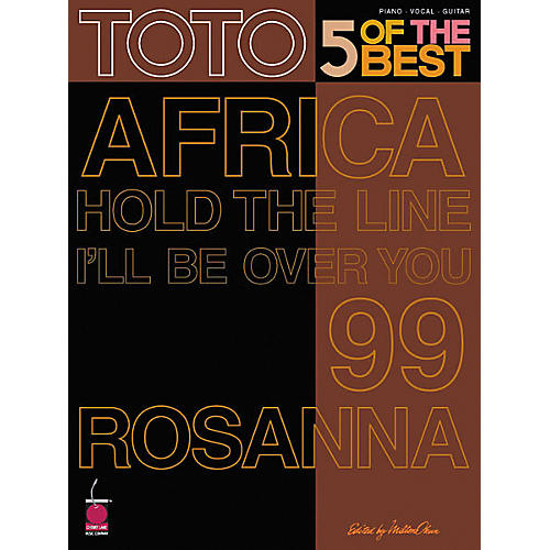 Toto - 5 of the Best Piano/Vocal/Guitar Artist Songbook