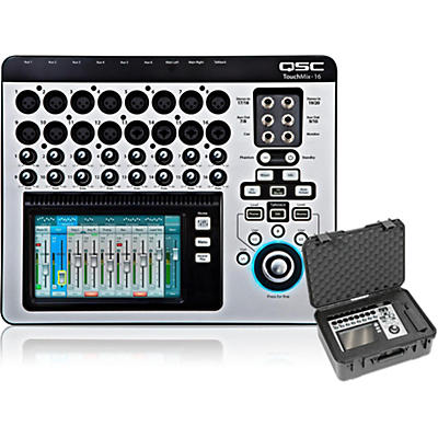 QSC TouchMix-16 Compact Digital Mixer with Case