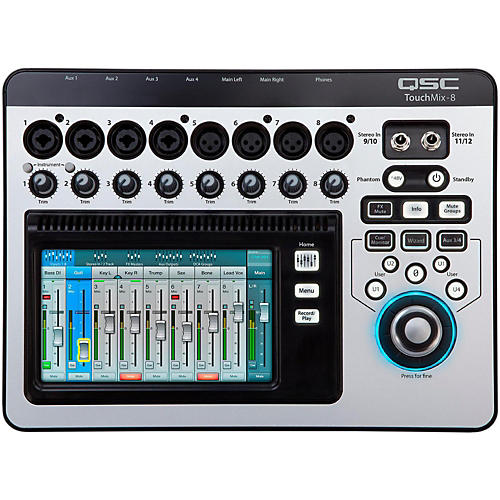 QSC TouchMix-8 8-Channel Compact Digital Mixer Condition 1 - Mint