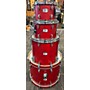 Used Yamaha Tour Custom Drum Kit Red Stain