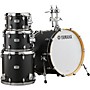 Yamaha Tour Custom Maple 4-Piece Shell Pack with 20 in. Bass Drum Licorice Satin