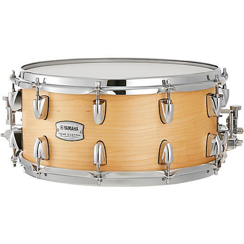 Yamaha Tour Custom Maple 14 x 6.5 Snare Drum Candy Apple Satin 