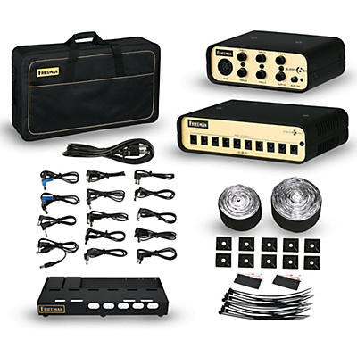 Friedman Tour Pro 1530 Platinum Pack – 15 x 30 Pedalboard with Buffer Bay and Power Grid 10