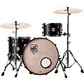 SJC Drums Tour Series 3-Piece Shell Pack - Dark HarborMatte Black