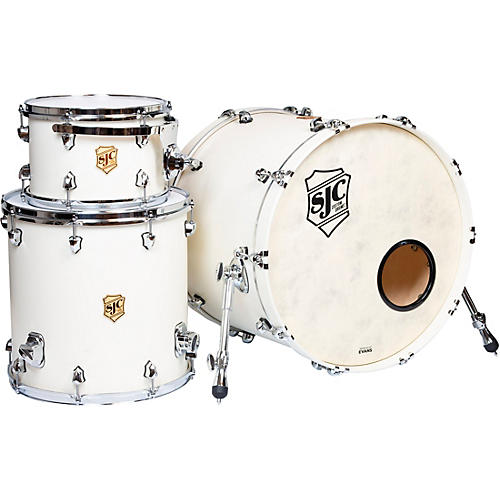 SJC Drums Tour Series 3-Piece Shell Pack Antique White