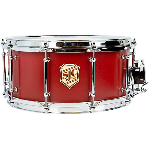 SJC Tour Series Snare Drum 14 x 6.5 in. Tuscan Red