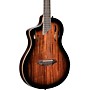 Ortega TourPlayer Deluxe Left-Handed Nylon-String Acoustic-Electric Guitar Tobacco Burst