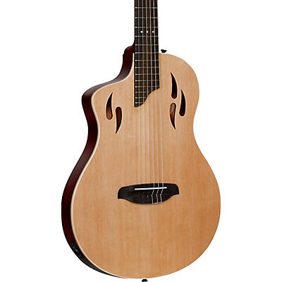 Ortega TourPlayer Standard Left-Handed Nylon-String Acoustic-Electric Guitar