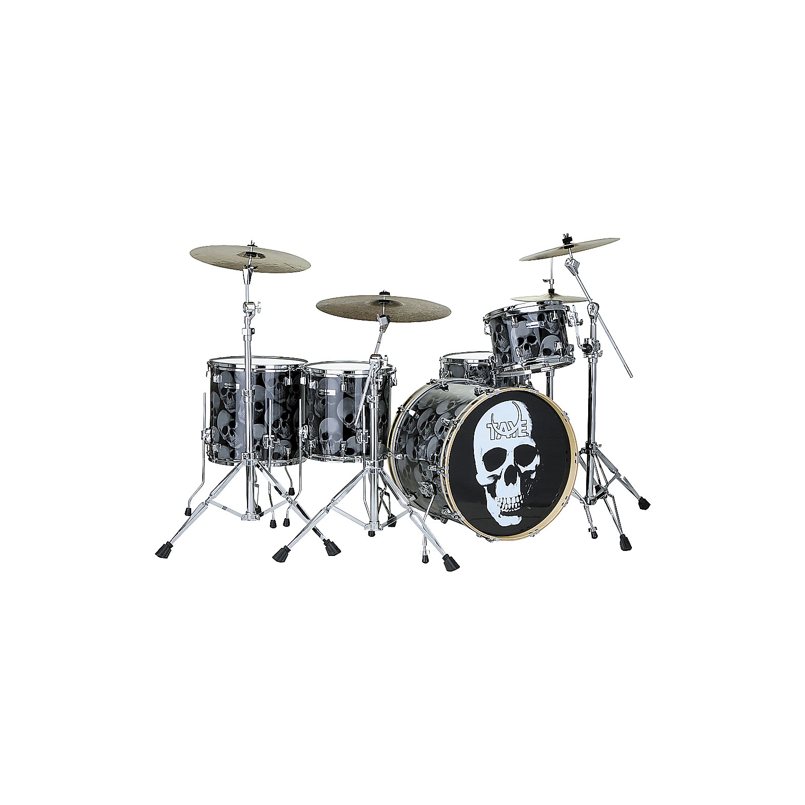 Taye Drums TourPro Graphix Skulls Drum Kit Musician's Friend