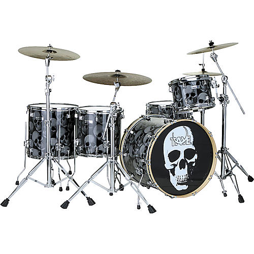 TourPro Graphix Skulls Drum Kit