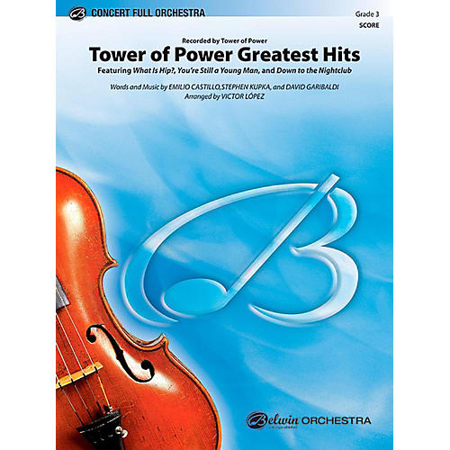 Alfred Tower of Power Greatest Hits Full Orchestra Level 3 Set