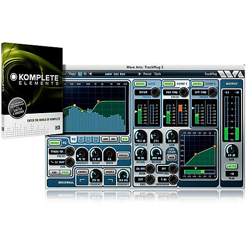 TrackPlug with Komplete Elements Bundle