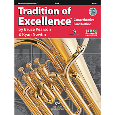 KJOS Tradition Of Excellence Book 1 for Baritone Bc
