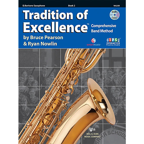 KJOS Tradition Of Excellence Book 2 for Bari Sax