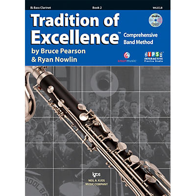 KJOS Tradition Of Excellence Book 2 for Bass Clarinet