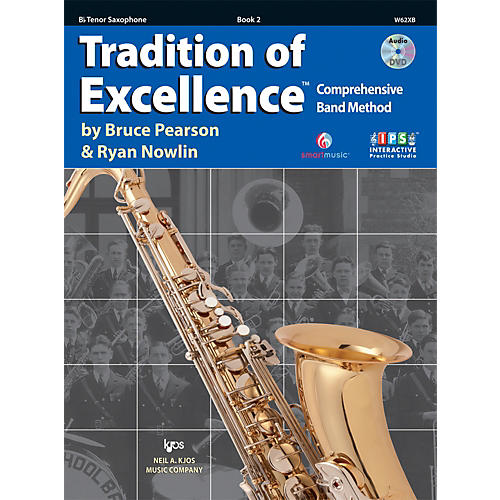 KJOS Tradition Of Excellence Book 2 for Tenor Sax