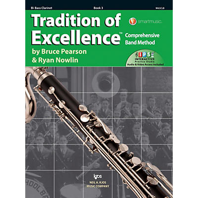 KJOS Tradition of Excellence Book 3 Bass clarinet